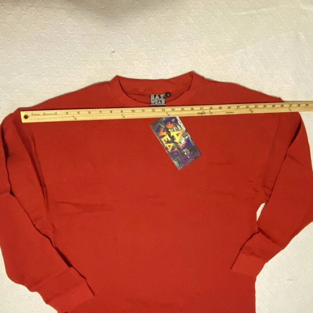 Thermal Waffle Knit Shirt Men’s Size XL B.A.T. Wear Long Sleeve